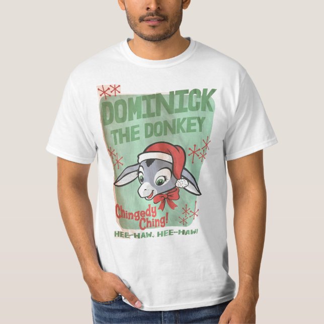 Camiseta Dominick o burro (Frente)