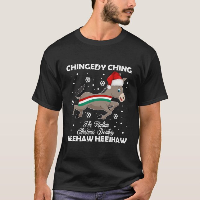 Camiseta Dominick O Burro-Burro Italiano (Frente)