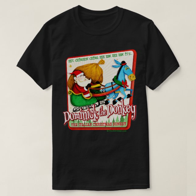Camiseta Dominick, o Donkey (Frente do Design)
