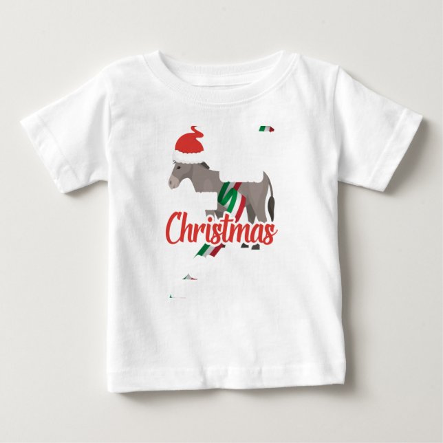 Camiseta Dominick O Natal Do Donkey (Frente)