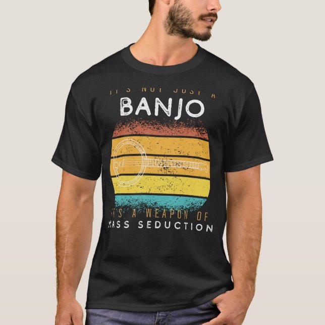 Camiseta Domínio Banjo: Liberte Seu Carro Musical Sedutivo (Frente)