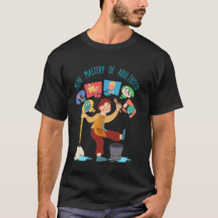 Camiseta Domínio de Meme da Vida Adulta Meme Engraçado Sarc