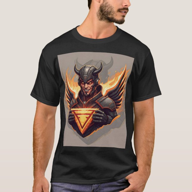 Camiseta Domínio devilístico (Frente)