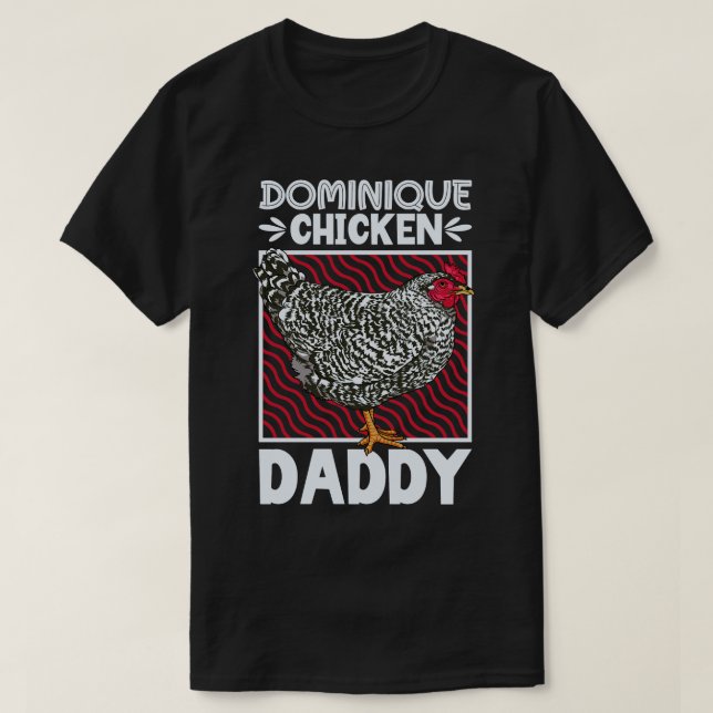 Camiseta Dominique Chicken Pai 1 (Frente do Design)