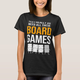 Camiseta Domino Engraçado De Jogo De Conselho Domino Para H