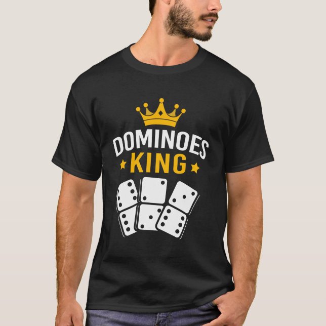 Camiseta Domino For Dominoes King (Frente)