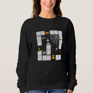 Camiseta Dominó Halloween Dominós Vingança ou Tratamento Do