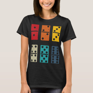 Camiseta Dominoazulejos retrorlegal cores dominoplayer g