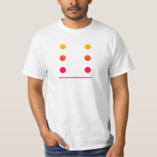 Camiseta Dominoes 6-0 - Figurino de grupo