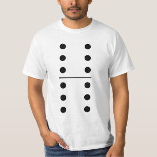 Camiseta Dominoes 6-6 Costume de Grupo