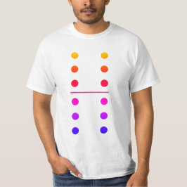 Camiseta Dominoes 6-6 Figurino de Grupo