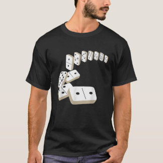 Camiseta Dominoes Azulejos Jogador Domino Dominoes Lover