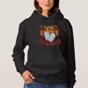 Camiseta Dominoes Shirt Life é o melhor jogo jogando Domino