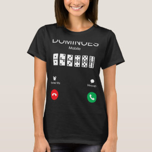 Camiseta Dominós estão chamando de presente engraçado para