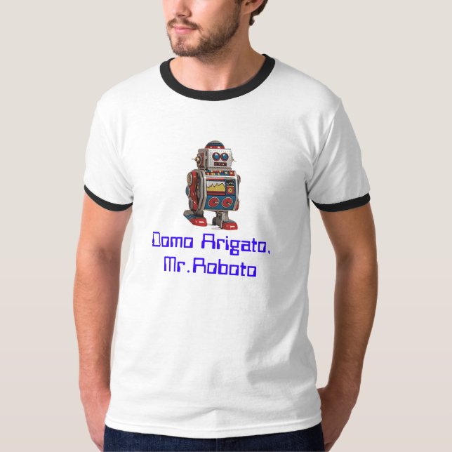 Camiseta Domo Arigato, Mr.Roboto (Frente)