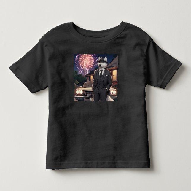 Camiseta Don Lupo Canino "4 de Julho"   (Frente)