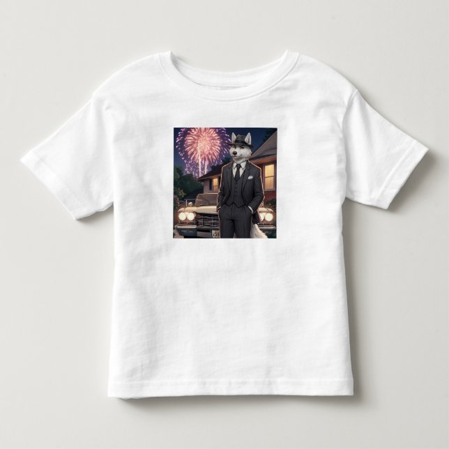 Camiseta Don Lupo Canino "4 de Julho"   (Frente)