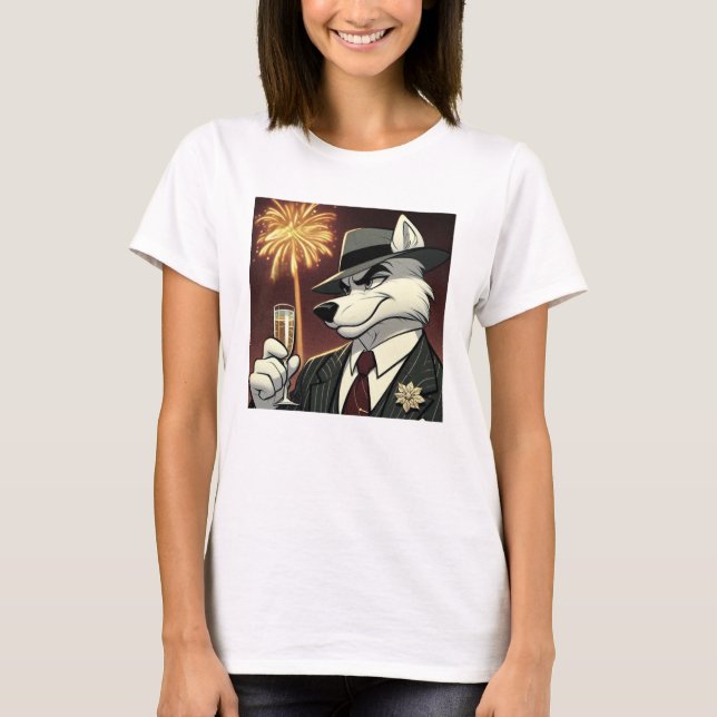 Camiseta Don Lupo Canino "New Year" (Frente)