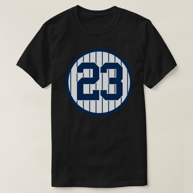 Camiseta Don Mattsing 23 Jersey Number Classic T-Shirt.p (Frente do Design)