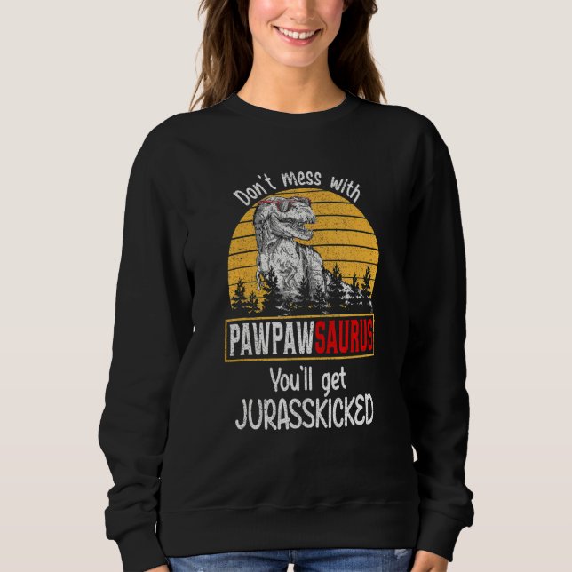 Camiseta Don Mess Com Pawpawsaurus Você Vai Ter Jurasschado (Frente)