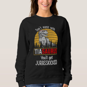 Camiseta Don Mess Com Tiasaurus Você Vai Ter Jurasschutado 