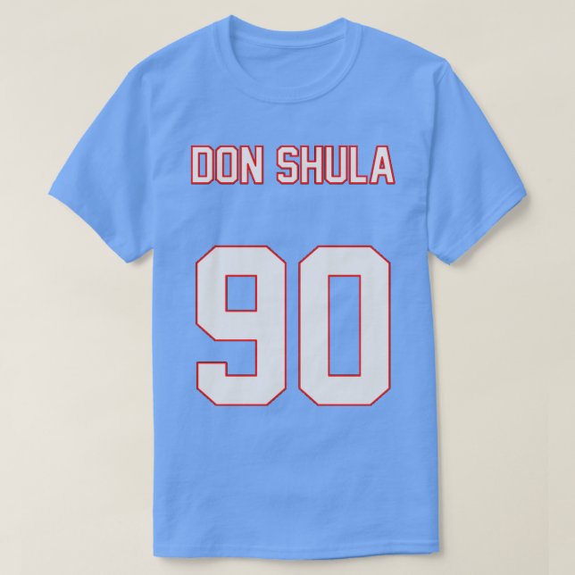 Camiseta Don Shula Tribute Rest em paz 1930 2020 (Frente do Design)