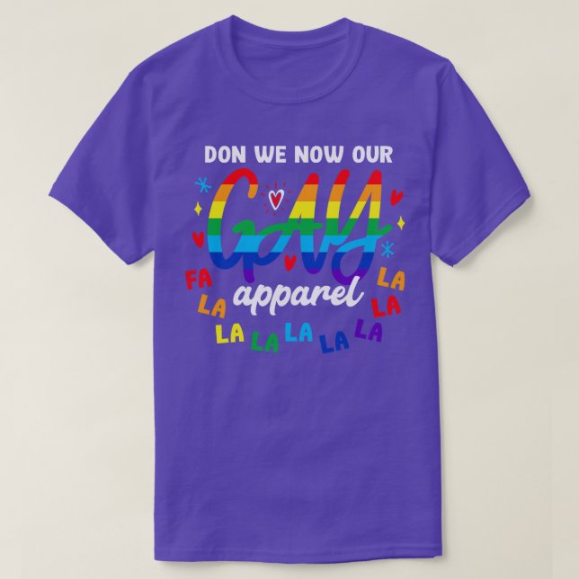 Camiseta Don We Now Our Gay Roupa (Frente do Design)