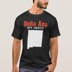 Camiseta Doña Ana Usa Estado América Viajar Novo Mexicano N
