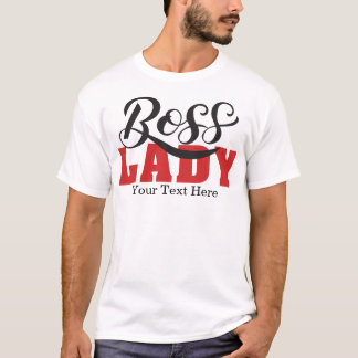 Camiseta Dona Chefe – Design de Mulher Forte e Confiante