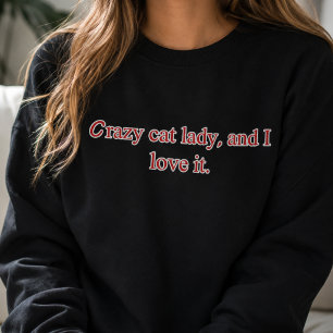 Camiseta Dona do Gato Louca e Eu Adoro