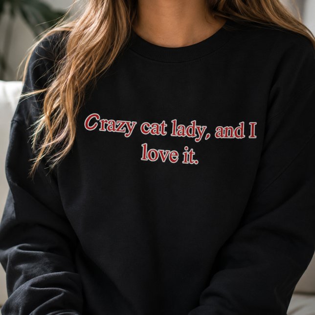 Camiseta Dona do Gato Louca e Eu Adoro (Criador carregado)