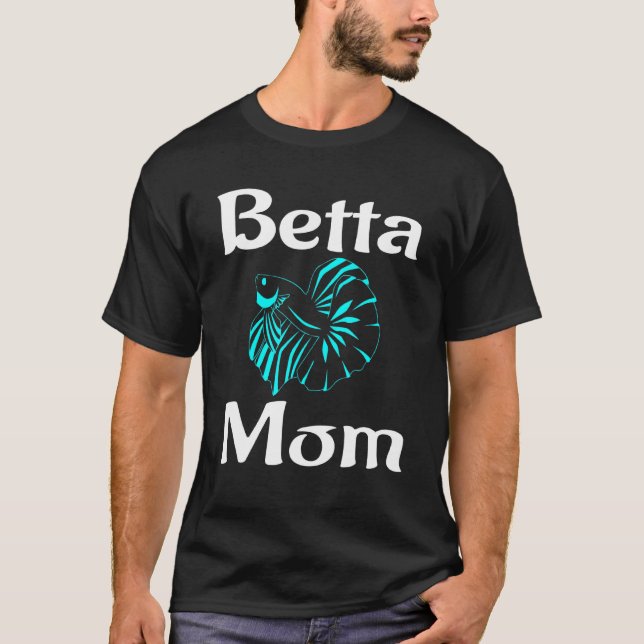Camiseta Dona Peixe Betta Doadora Mãe Peixe Betta (Frente)