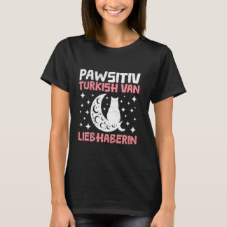 Camiseta Dona proprietária de gato PAWSITIV TURKISH VAN