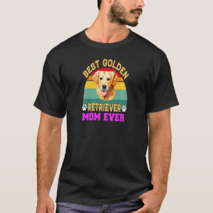 Camiseta Dona Proprietária de Golden Retriever Melhor Golde