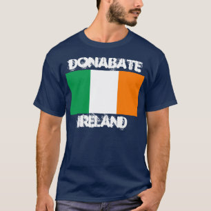 Camiseta Donabate, Ireland com bandeira irlandesa