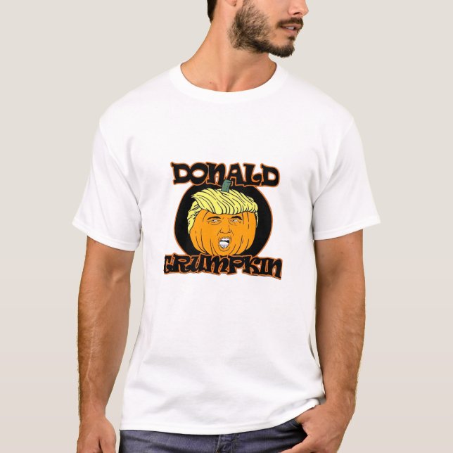 Camiseta Donald Halloween Costume Trumpkin (Frente)