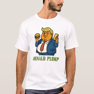 Camiseta Donald Plump - Engraçado Cartoon Parody