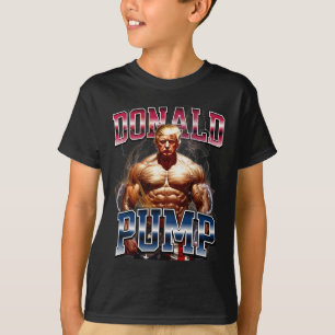 Camiseta Donald Pump Meme Engraçado