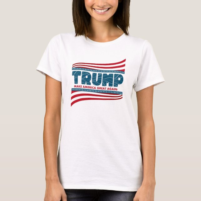 Camiseta Donald Trump 2016 (Frente)