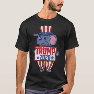 Camiseta Donald Trump 2020 Elefante Republicano