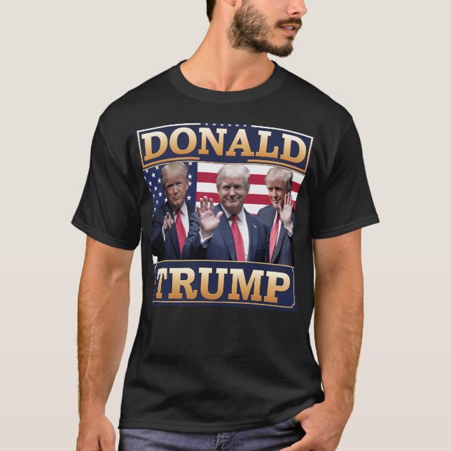 Camiseta Donald Trump 2024 (Frente)