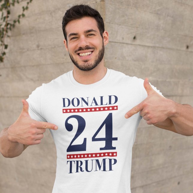 Camiseta Donald Trump 2024 (Criador carregado)