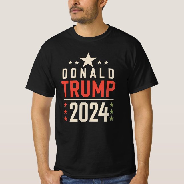 Camiseta Donald Trump 2024 (Frente)