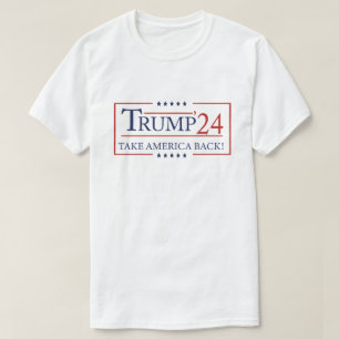Camiseta Donald Trump 2024 De Volta à América Eleição