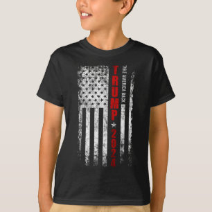 Camiseta Donald Trump 2024 Recupere a bandeira americana