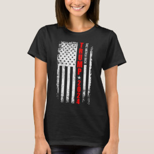 Camiseta Donald Trump 2024 Recupere a bandeira americana