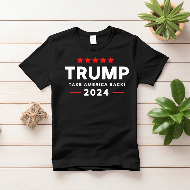 Camiseta Donald Trump 2024 Retire a América (Criador carregado)