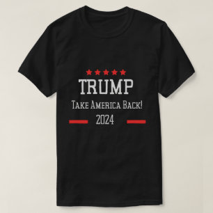 Camiseta Donald Trump 2024 Retire a Eleição Americana