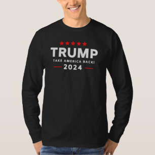 Camiseta Donald Trump 2024 Retire a Eleição Americana