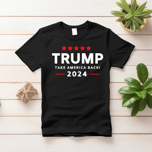 Camiseta Donald Trump 2024 Retire a Eleição Americana